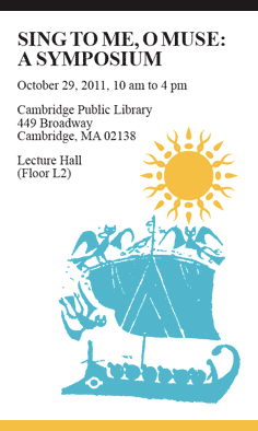 Sing to Me, O Muse: A Symposium